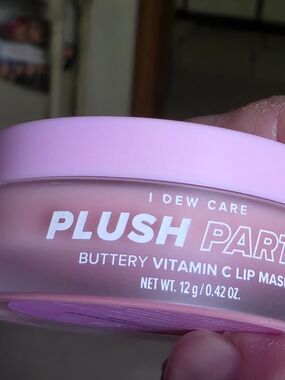 I Dew Care Plush Party Buttery Vitamin C Lip Mask - Pink